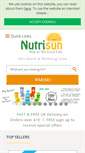 Mobile Screenshot of nutrisun.co.uk